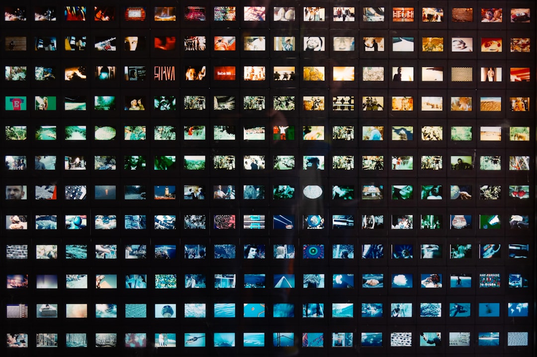 AI analyzing a diverse mix of footage clips — food, travel landscapes, event moments